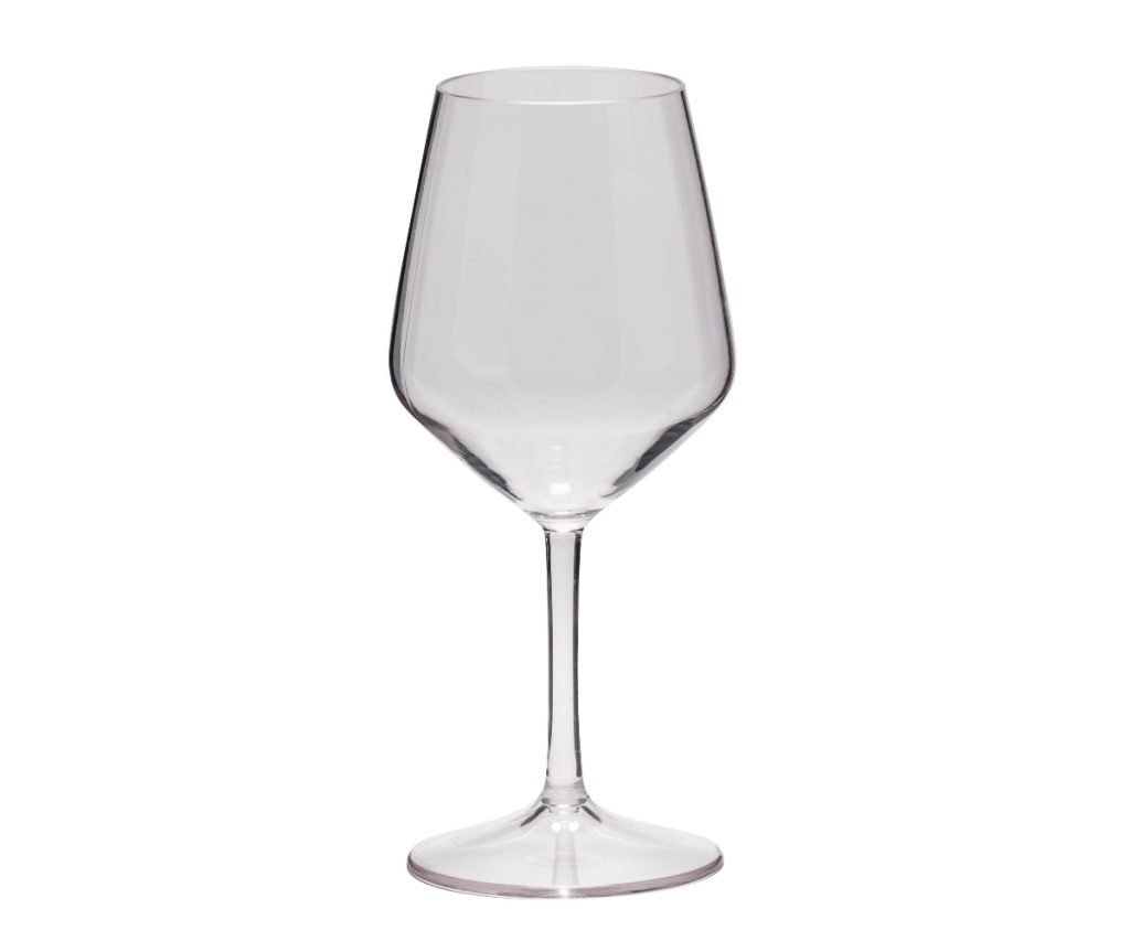 copa de vino moon de policarbonato e irrompible. 450ml