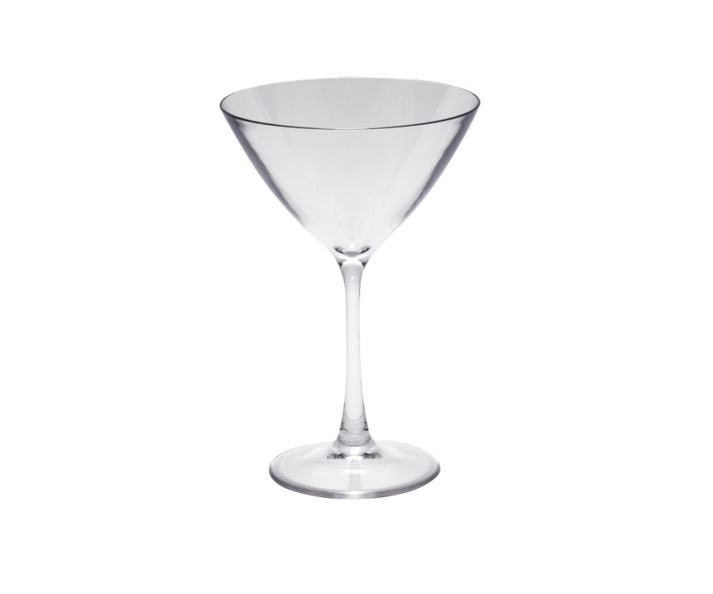 copa de cocktail martini chick de policarbonato e irrompible. 275ml