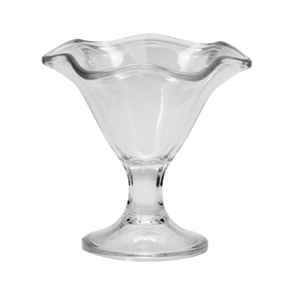 copa de postre flor de policarbonato e irrompible. 250ml