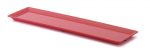 bandeja rectangular pianissima de melamina, rojo. 565gr