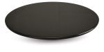 bandeja jet-black redonda y reversible de melamina. 921gr