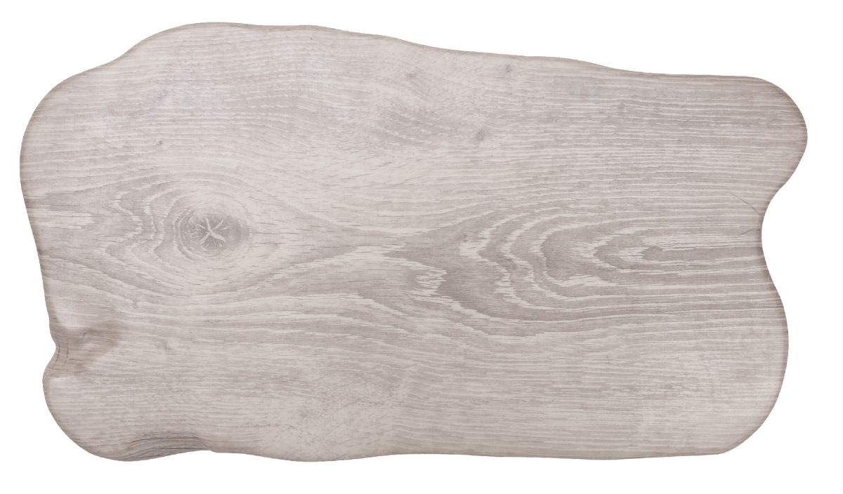 420501 Bandeja Curva símil madera - Imagen 1